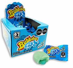 Bubbaloo Gum Sabor Menta X1 47ct