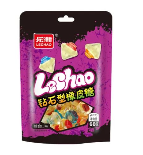LeChao Diamond Shaped Gummy Candy