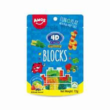 4D Amos Fruit Gummy Blocks