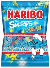 Haribo Sour Smurfs
