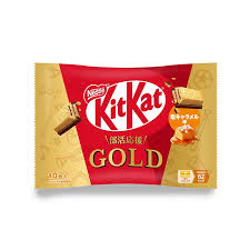 Exotic KitKat Gold Salty Caramel