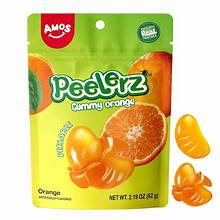 Amos Peelerz Gummy Orange 6.0oz