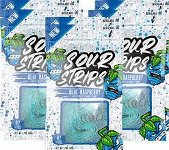 Sour Strips Blue Raspberry