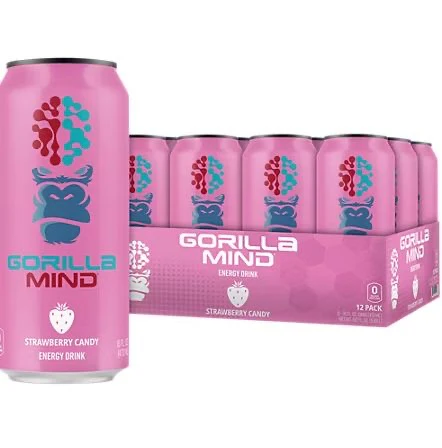 Gorilla Mind Energy Strawberry Candy
