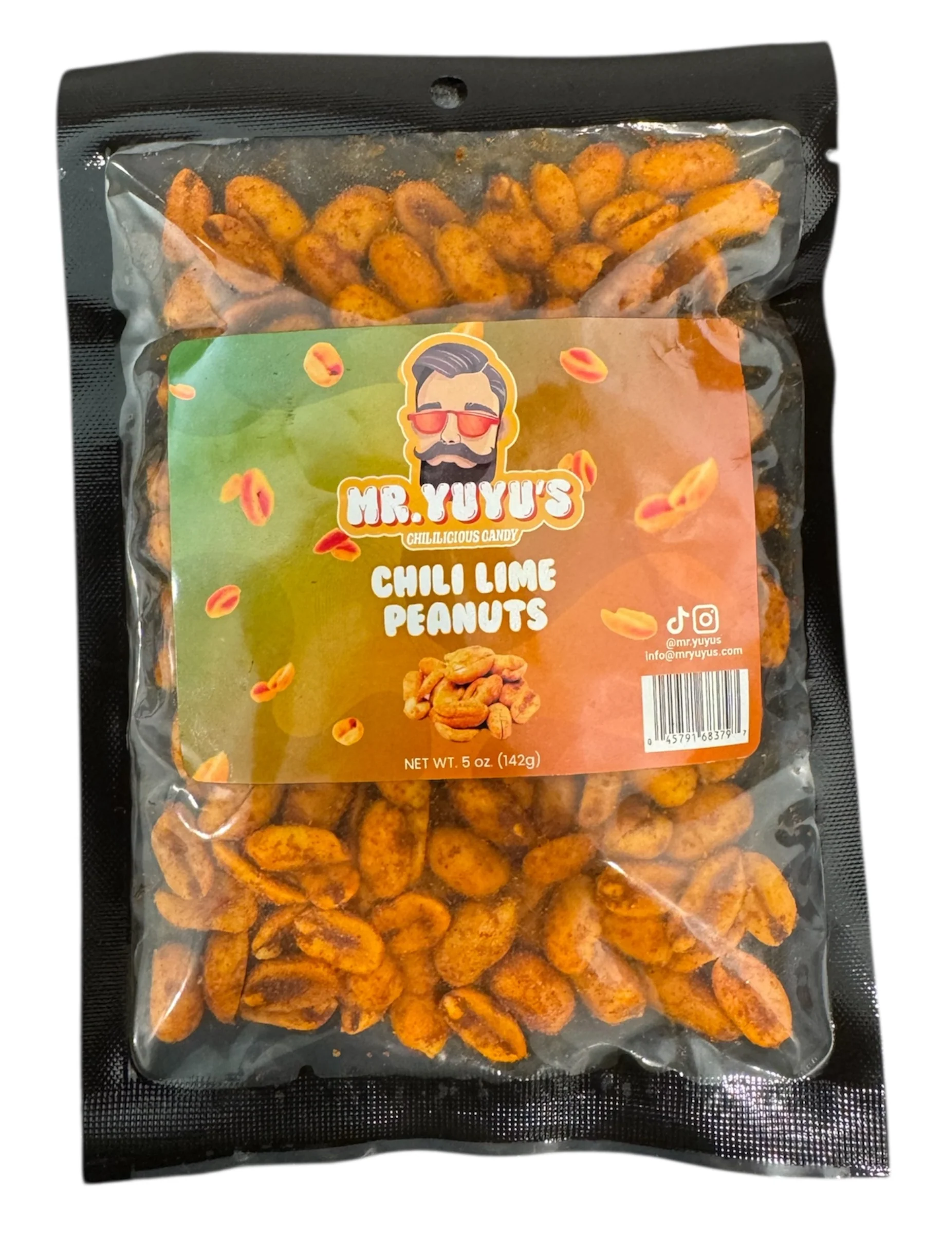 Mr. YuYu's Chili Lime Peanuts 5oz