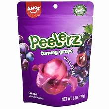 Amos Peelerz Gummy Grape 3.0oz