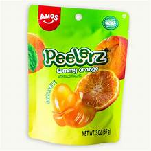 Amos Peelerz Gummy Orange 3.0oz
