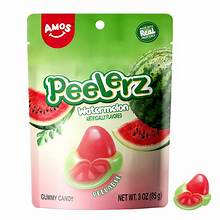 Amos Peelerz Gummy Watermelon 3.0oz