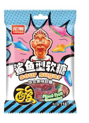 LeChao Shark Shaped Gummy Candy